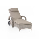 Cotswold Sunlounger Set (2x loungers + 1x Side Table)