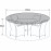 Outdoor Cover for 4 Seat Round Dining Set