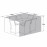 Outdoor Cover for 6 Seat Rect Dining Set