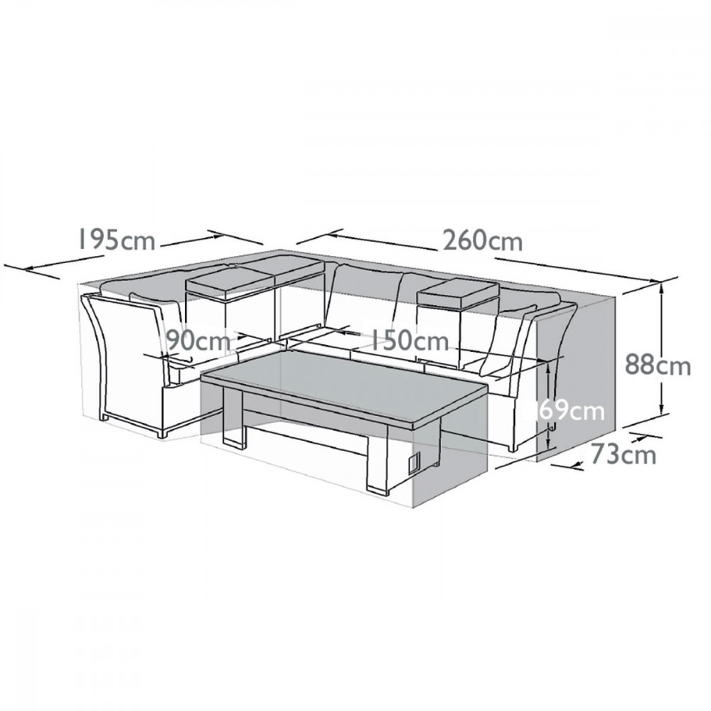 Outdoor Cover For Henley Corner Dining Set