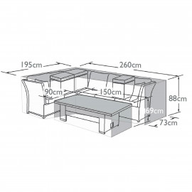 Outdoor Cover For Henley Corner Dining Set
