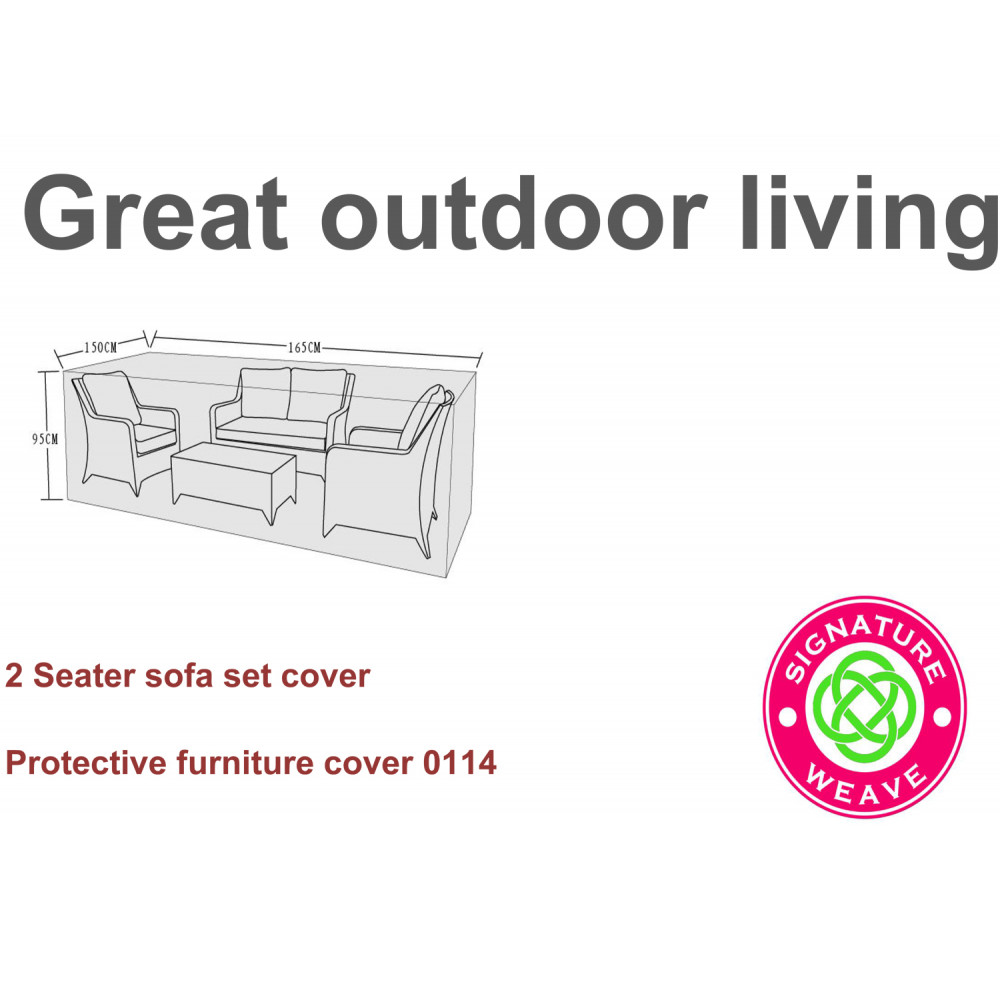 FURNITURE COVER - 2 seat sofa set