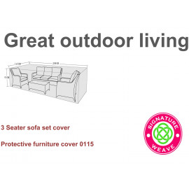 FURNITURE COVER - 3 seat sofa set