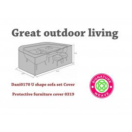 FURNITURE COVER - Danielle U Shape