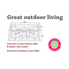 FURNITURE COVER - Emily/Darcey Bistro