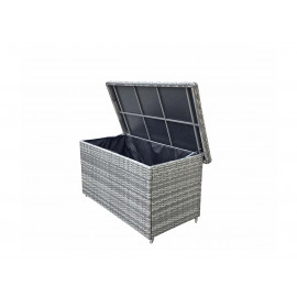CUSHION BOX - Large Cushion Box Sarah Grey Weave CUSHION BOX - Large Cushion Box Sarah Grey Weave