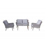DANIELLE 4 Seat Sofa Set DANIELLE 4 Seat Sofa Set