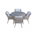 DANIELLE 4 Seat Dining Set DANIELLE 4 Seat Dining Set