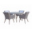 DANIELLE 4 Seat Dining Set