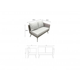 DANIELLE U Shaped Corner Sofa Set DANIELLE U Shaped Corner Sofa Set