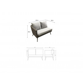 DANIELLE U Shaped Corner Sofa Set DANIELLE U Shaped Corner Sofa Set