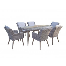 DANIELLE 6 Seat Dining Set DANIELLE 6 Seat Dining Set