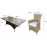 DARCEY 8 Seat Rectangular Dining Set