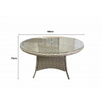DARCEY Round Table 180 Dia DARCEY Round Table 180 Dia