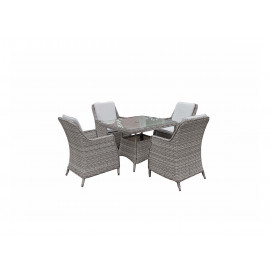 EDWINA 4 Seat Square Dining set EDWINA 4 Seat Square Dining set