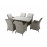 EDWINA 6 Seat Rectanglar Dining set