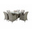 EDWINA 6 Seat Rectanglar Dining set