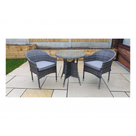 EMILY 2 seat Bistro set with stacking chairs EMILY 2 seat Bistro set with stacking chairs