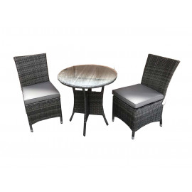 EMILY 2 seat Bistro set with armless chairs EMILY 2 seat Bistro set with armless chairs