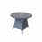 EMILY Round Table 100 Dia with HDPE wood effect Top