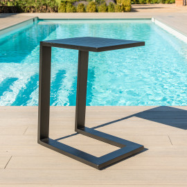 Aluminium Side Table / Black