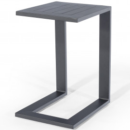 Aluminium Side Table / Grey
