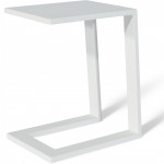Aluminium Side Table / White Aluminium Side Table / White