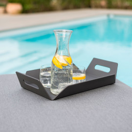 Allure Double Sunlounger / Flanelle