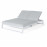 Allure Double Sunlounger / Lead Chine