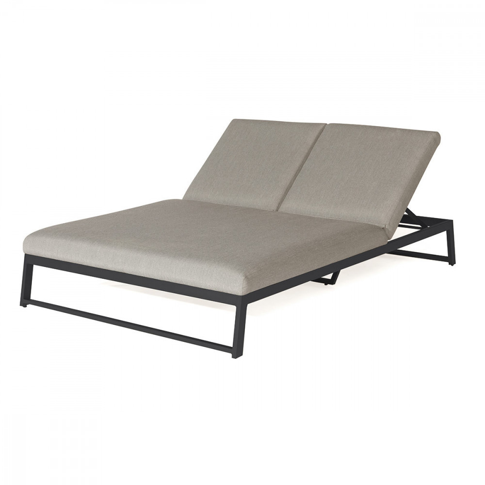 Allure Double Sunlounger / Taupe