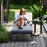 Allure Sunlounger / Flanelle