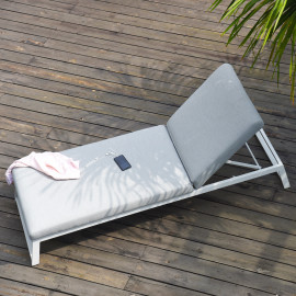 Allure Sunlounger / Lead Chine Allure Sunlounger / Lead Chine