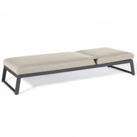 Allure Sunlounger / Oatmeal