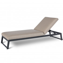 Allure Sunlounger / Taupe