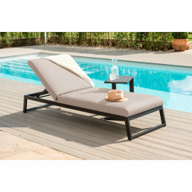 Allure Sunlounger / Taupe Allure Sunlounger / Taupe