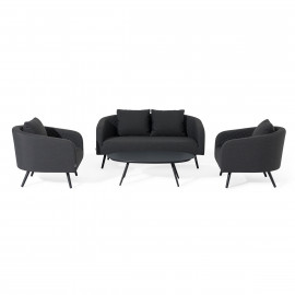 Ambition 2 Seat Sofa Set / Charcoal