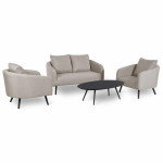 Ambition 2 Seat Sofa Set / Taupe