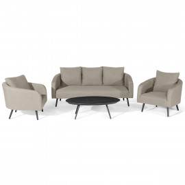 Ambition 3 Seat Sofa Set / Oatmeal
