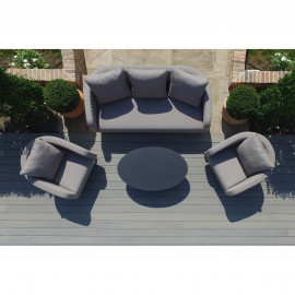 Ambition 3 Seat Sofa Set / Taupe