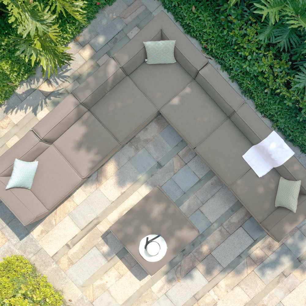 Apollo Large Corner Sofa Group / Taupe Apollo Large Corner Sofa Group / Taupe