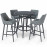 Regal 4 Seat Round Bar Set / Flanelle