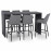 Regal 6 Seat Rectangular Bar Set / Flanelle