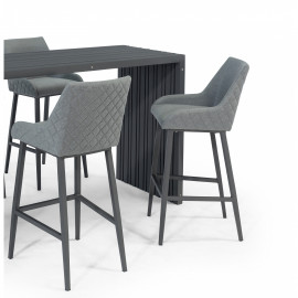 Regal 6 Seat Rectangular Bar Set / Flanelle Regal 6 Seat Rectangular Bar Set / Flanelle