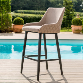 Regal 6 Seat Rectangular Bar Set / Taupe Regal 6 Seat Rectangular Bar Set / Taupe