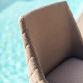 Regal 6 Seat Rectangular Bar Set / Taupe Regal 6 Seat Rectangular Bar Set / Taupe