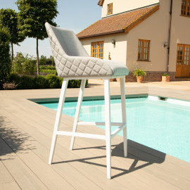 Regal 8 Seat Rectangular Fire Pit Bar Set / Lead Chine Regal 8 Seat Rectangular Fire Pit Bar Set / Lead Chine