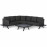 Cove Corner Sofa Group / Charcoal