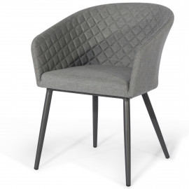 Ambition 6 Seat Oval Dining Set / Lead Chine