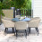 Ambition 6 Seat Oval Dining Set / Oatmeal