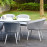 Ambition 8 Seat Oval Dining Set / Lead Chine